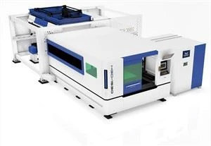 صنعتی 4kw CNC میٹل شیٹ فائبر لیزر کاٹنے والی مشین 1530 قیمت آٹو ایکسچینج ٹیبل اور بند کور کے ساتھ